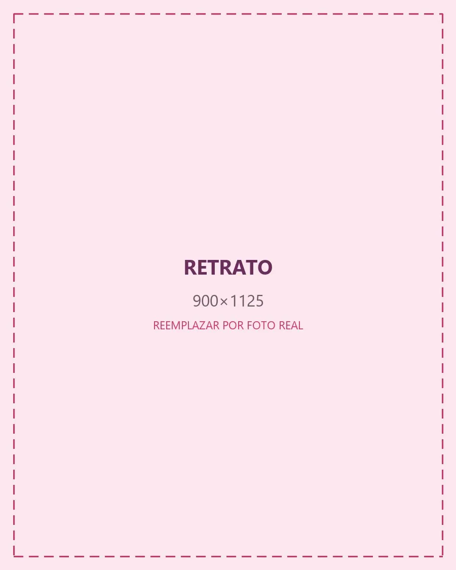[FOTO: retrato de [NOMBRE], 900×1125]
